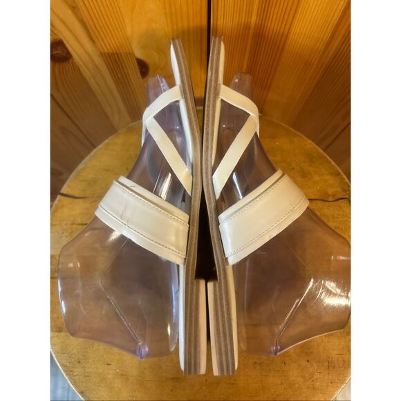Dolce Vita Women's White Buckle Sandals Size 8 - Picture 5 of 10